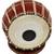 Tabla Drum Set, 2.5 Kg Red Painted Designer Brass Bayan, Sheesham Wood Dayan, Hand Made Drum Skin, Camel Leather Strap