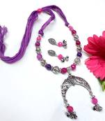 Purple  Oxidized Neckset