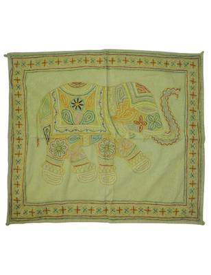 Lal Haveli Designer Elephant wall Hanging Tapestry 36 X 29 Inches 1