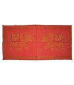 Elegant Cotton Elephant wall Hanging Toran Tapestry 64 X 35 Inches