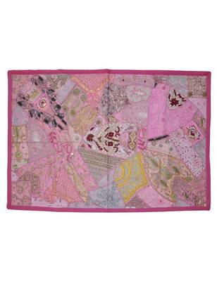 Vintage Patchwork Embroidered Bedroom Wall Decor Hanging Tapestry 1