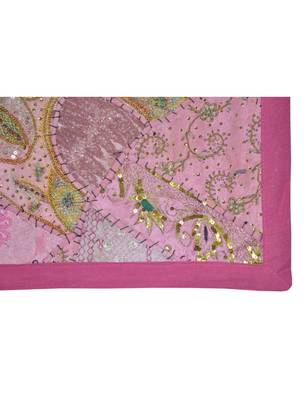 Vintage Patchwork Embroidered Bedroom Wall Decor Hanging Tapestry 3