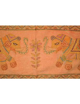 Embroidery Work Cotton Wall Runner 65 X 17 Inches 2