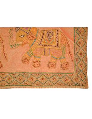 Embroidery Work Cotton Wall Runner 65 X 17 Inches 3