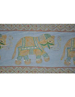 Lal Haveli Decorative Vintage wall Hanging Tapestry Runner 48 X 16 Inches 2