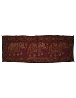 Lal Haveli Vintage wall Hanging Tapestry 48 X 16 Inches 1