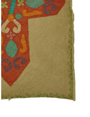 Lal Haveli Cotton wall Hanging Ethnic Patchwork Tapestry Vintage wall Art 36 X 53 Inches 3