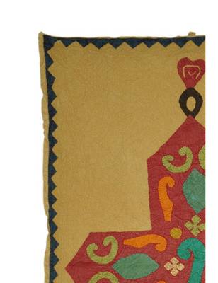 Lal Haveli Handmade Cotton Patchwork wall Hanging Ethnic Tapestry Throw Size 36 X 53 Inches 3
