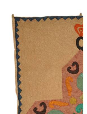 Lal Haveli Vintage Tapestry Cotton Patchwork wall Hanging Ethnic 36 X 53 Inches 3