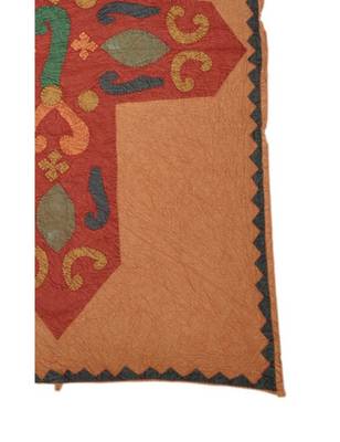 Lal Haveli Vintage Patchwork Cotton wall Hanging Ethnic wall Decor 36 X 53 Inches 3