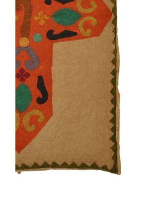 Lal Haveli Ethnic wall Hanging Cotton Patchwork Tapestry Vintage wall Art 36 X 53 Inches 3