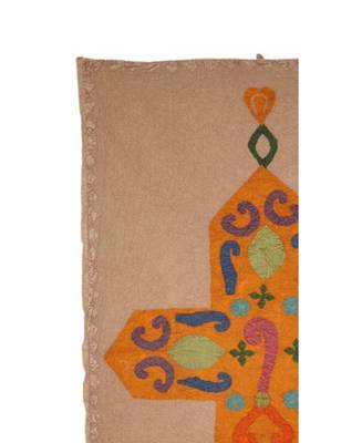 Lal Haveli Handmade wall Hanging Patchwork Tapestry Indian Table Throw 36 X 53 Inches 3