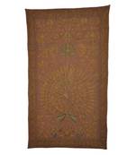 Lal Haveli Handmade Zari Embroidery wall Hanging Traditional Tapestry Cotton 33 X 57 Inches