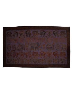 Designer Wall Decorative Cotton Animal Tapestry Runner 33 X 57 Inches 1