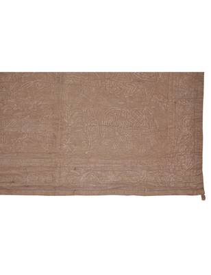 Lal Haveli Dining Room Decor Embroidery Work Design Cotton Table Runner 17 X 52 Inch 3