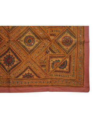 Rajasthani Cotton wall Hanging Valance 37 X 60 Inches 3