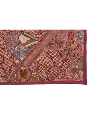 Embroidered Sequins Work Designer Cotton Wall Decor Hanging 3