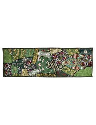 Ethnic Embroidery Work Design Cotton wall Hanging 1