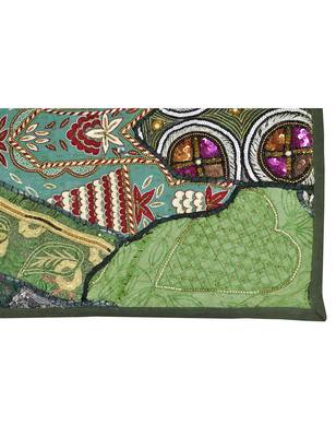 Ethnic Embroidery Work Design Cotton wall Hanging 3