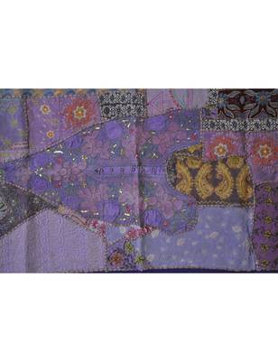 Traditional Design Embroidered Cotton wall Hanging 24 X 48 Inches 2