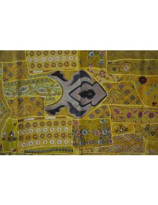 Indian Decorative Embroidered wall Hanging Tapestry 25 X 50 Inches 2