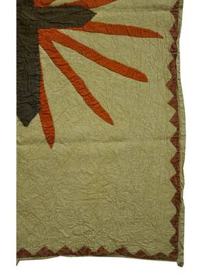Lal Haveli Traditional Design Patchwork Cotton wall Hanging Vintage Tapestry 35 X 55 Inches 3