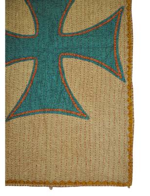 Designer Ethnic wall Hanging Handmade Patchwork Tapestry Cotton 34 X 54 Inches 3