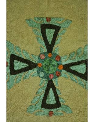 Handmade Patchwork Cotton Wall D  cor Hanging Tapestry 24 X 36 Inches 2