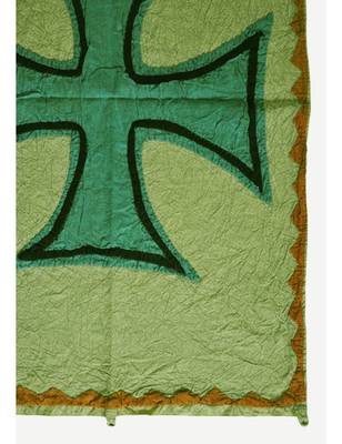 Traditional Patchwork Wall Runner Tapestry 24 X 36 Inches 3