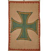 Vintage Patchwork Cotton wall Hanging Runner 24 X 36 Inches