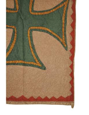 Vintage Patchwork Cotton wall Hanging Runner 24 X 36 Inches 3