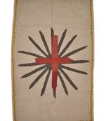 Lal Haveli wall Hanging Tapestry Cotton Valance 35 X 55 Inches