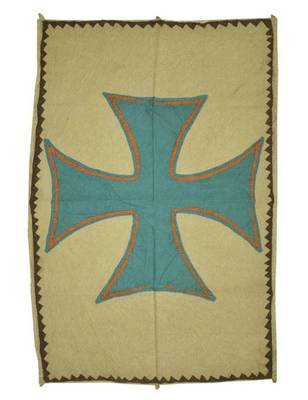 Lal Haveli Home Decorative Cross Patchwork Cotton wall Hanging 35 X 55 Inches 1