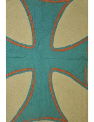 Lal Haveli Home Decorative Cross Patchwork Cotton wall Hanging 35 X 55 Inches 2