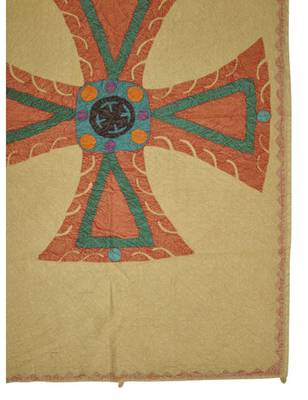 Lal Haveli Decorative Cotton Wall D  cor Hanging Runner 35 X 55 Inches 3