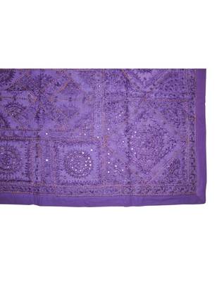 Wall Decorative Embroidered Cotton Window Valance Runner 37 X 58 Inches 3