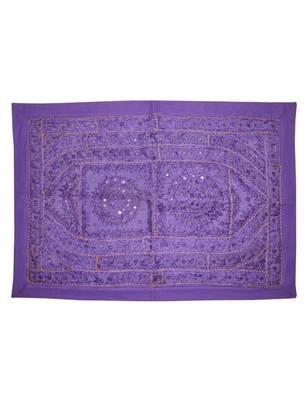 Decoative Mirror Work Design wall Hanging Tapestry 22 X 32 Inches 1