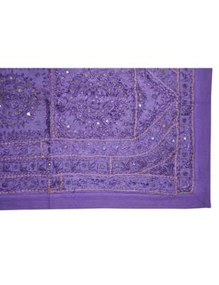 Decoative Mirror Work Design wall Hanging Tapestry 22 X 32 Inches 3