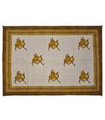 Lal Haveli Table Decorations Cotton Fabric Dining Table Cloths Rectangle 40 X 60 Inch