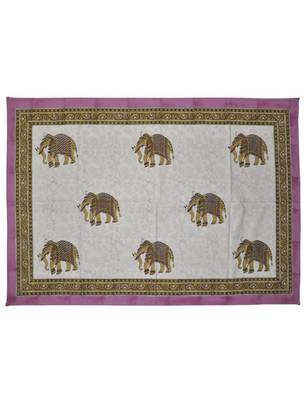 Lal Haveli Cotton Fabric Dining Table Decorations Tablecloth Table Cover 40 X 60 Inch 1