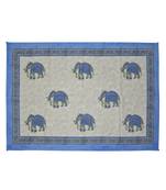 Lal Haveli Cotton Tablecloth Dining Room Decorations 40 X 60 Inch