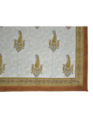 Lal Haveli Jaipuri Block Print Cotton Fabric Dining Table Runner And Tablecloths 40 X 60 Inch 3
