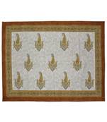 Lal Haveli Rajasthani Handmade Dining Table Decorations Centerpieces Cotton Fabric Tablecloths 41 X 59 Inch