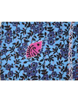 Kantha Stitch patchwork Embriodery Cotton Wall Hanging 40 X 58 Inches 2