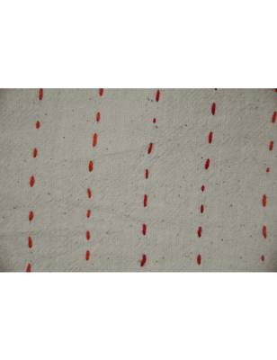 Kantha Stitch patchwork Embriodery Cotton Wall Hanging 40 X 58 Inches 3