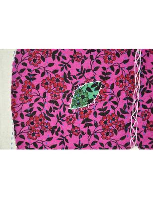 Designer Kantha Work patchwork Embriodery Cotton Wall Hanging 40 X 58 Inches 2