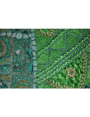 Ethnically Designed Embroidery Prettify With Sequins Work patchwork Indian Wall Hanging 3