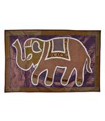 Rajasthani Handmade Elephant patchwork Design Wall Hanging Decorations 40 X 6...