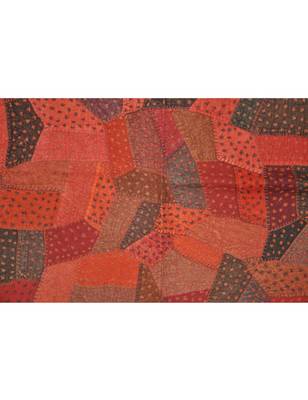 Traditional patchwork Embroidery Cotton Wall Hanging Tapestry 32 By 57 Inches 2