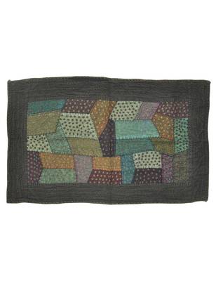 Designer patchwork Embroidery Cotton Wall Hanging Tapestry 20 By 33 Inches 1